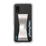 Slim Protection Case - STAND & RING RIBBON Silver［ HATSUNE MIKU - Ribbon - Logo ］