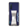 Slim Protection Case - STAND & RING RIBBON Silver［ HATSUNE MIKU - Ribbon - Logo ］
