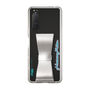 Slim Protection Case - STAND & RING RIBBON Silver［ HATSUNE MIKU - Ribbon - Logo ］