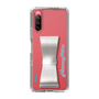 Slim Protection Case - STAND & RING RIBBON Silver［ HATSUNE MIKU - Ribbon - Logo ］