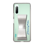 Slim Protection Case - STAND & RING RIBBON Silver［ HATSUNE MIKU - Ribbon - Logo ］