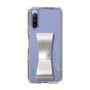 Slim Protection Case - STAND & RING RIBBON Silver［ HATSUNE MIKU - Ribbon - Logo ］