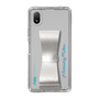 Slim Protection Case - STAND & RING RIBBON Silver［ HATSUNE MIKU - Ribbon - Logo ］