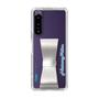 Slim Protection Case - STAND & RING RIBBON Silver［ HATSUNE MIKU - Ribbon - Logo ］