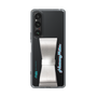 Slim Protection Case - STAND & RING RIBBON Silver［ HATSUNE MIKU - Ribbon - Logo ］