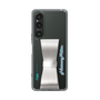 Slim Protection Case - STAND & RING RIBBON Silver［ HATSUNE MIKU - Ribbon - Logo ］