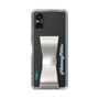 Slim Protection Case - STAND & RING RIBBON Silver［ HATSUNE MIKU - Ribbon - Logo ］