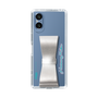 Slim Protection Case - STAND & RING RIBBON Silver［ HATSUNE MIKU - Ribbon - Logo ］