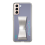 Slim Protection Case - STAND & RING RIBBON Silver［ HATSUNE MIKU - Ribbon - Logo ］