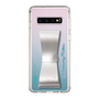 Slim Protection Case - STAND & RING RIBBON Silver［ HATSUNE MIKU - Ribbon - Logo ］