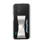 Slim Protection Case - STAND & RING RIBBON Silver［ HATSUNE MIKU - Ribbon - Logo ］