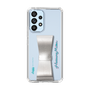 Slim Protection Case - STAND & RING RIBBON Silver［ HATSUNE MIKU - Ribbon - Logo ］