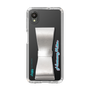 Slim Protection Case - STAND & RING RIBBON Silver［ HATSUNE MIKU - Ribbon - Logo ］