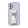 Slim Protection Case - STAND & RING RIBBON Silver［ HATSUNE MIKU - Ribbon - Logo ］
