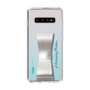 Slim Protection Case - STAND & RING RIBBON Silver［ HATSUNE MIKU - Ribbon - Logo ］