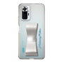 Slim Protection Case - STAND & RING RIBBON Silver［ HATSUNE MIKU - Ribbon - Logo ］