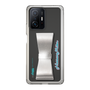 Slim Protection Case - STAND & RING RIBBON Silver［ HATSUNE MIKU - Ribbon - Logo ］