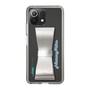 Slim Protection Case - STAND & RING RIBBON Silver［ HATSUNE MIKU - Ribbon - Logo ］