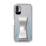 Slim Protection Case - STAND & RING RIBBON Silver［ HATSUNE MIKU - Ribbon - Logo ］