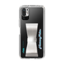 Slim Protection Case - STAND & RING RIBBON Silver［ HATSUNE MIKU - Ribbon - Logo ］
