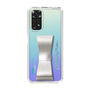 Slim Protection Case - STAND & RING RIBBON Silver［ HATSUNE MIKU - Ribbon - Logo ］