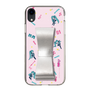 Slim Protection Case - STAND & RING RIBBON Silver［ HATSUNE MIKU - Ribbon - Instrumental - Pink ］