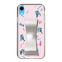 Slim Protection Case - STAND & RING RIBBON Silver［ HATSUNE MIKU - Ribbon - Instrumental - Pink ］