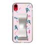 Slim Protection Case - STAND & RING RIBBON Silver［ HATSUNE MIKU - Ribbon - Instrumental - Pink ］
