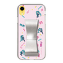 Slim Protection Case - STAND & RING RIBBON Silver［ HATSUNE MIKU - Ribbon - Instrumental - Pink ］