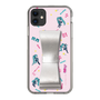 Slim Protection Case - STAND & RING RIBBON Silver［ HATSUNE MIKU - Ribbon - Instrumental - Pink ］