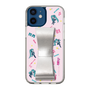 Slim Protection Case - STAND & RING RIBBON Silver［ HATSUNE MIKU - Ribbon - Instrumental - Pink ］