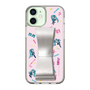 Slim Protection Case - STAND & RING RIBBON Silver［ HATSUNE MIKU - Ribbon - Instrumental - Pink ］