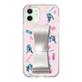 Slim Protection Case - STAND & RING RIBBON Silver［ HATSUNE MIKU - Ribbon - Instrumental - Pink ］