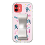 Slim Protection Case - STAND & RING RIBBON Silver［ HATSUNE MIKU - Ribbon - Instrumental - Pink ］