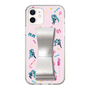 Slim Protection Case - STAND & RING RIBBON Silver［ HATSUNE MIKU - Ribbon - Instrumental - Pink ］