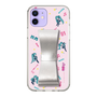 Slim Protection Case - STAND & RING RIBBON Silver［ HATSUNE MIKU - Ribbon - Instrumental - Pink ］