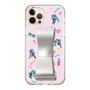 Slim Protection Case - STAND & RING RIBBON Silver［ HATSUNE MIKU - Ribbon - Instrumental - Pink ］
