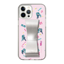 Slim Protection Case - STAND & RING RIBBON Silver［ HATSUNE MIKU - Ribbon - Instrumental - Pink ］