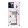 Slim Protection Case - STAND & RING RIBBON Silver［ HATSUNE MIKU - Ribbon - Instrumental - Pink ］