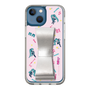 Slim Protection Case - STAND & RING RIBBON Silver［ HATSUNE MIKU - Ribbon - Instrumental - Pink ］