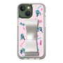 Slim Protection Case - STAND & RING RIBBON Silver［ HATSUNE MIKU - Ribbon - Instrumental - Pink ］
