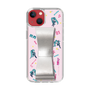 Slim Protection Case - STAND & RING RIBBON Silver［ HATSUNE MIKU - Ribbon - Instrumental - Pink ］