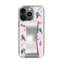 Slim Protection Case - STAND & RING RIBBON Silver［ HATSUNE MIKU - Ribbon - Instrumental - Pink ］