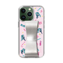 Slim Protection Case - STAND & RING RIBBON Silver［ HATSUNE MIKU - Ribbon - Instrumental - Pink ］
