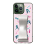 Slim Protection Case - STAND & RING RIBBON Silver［ HATSUNE MIKU - Ribbon - Instrumental - Pink ］