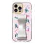 Slim Protection Case - STAND & RING RIBBON Silver［ HATSUNE MIKU - Ribbon - Instrumental - Pink ］