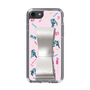 Slim Protection Case - STAND & RING RIBBON Silver［ HATSUNE MIKU - Ribbon - Instrumental - Pink ］