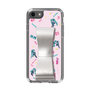 Slim Protection Case - STAND & RING RIBBON Silver［ HATSUNE MIKU - Ribbon - Instrumental - Pink ］