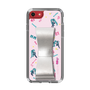 Slim Protection Case - STAND & RING RIBBON Silver［ HATSUNE MIKU - Ribbon - Instrumental - Pink ］