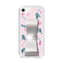 Slim Protection Case - STAND & RING RIBBON Silver［ HATSUNE MIKU - Ribbon - Instrumental - Pink ］
